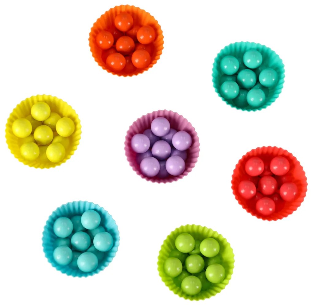 KIK Vzdelávacie Montessori korálkové mozaiky 77 dielov – drevené guličkové puzzle pre deti