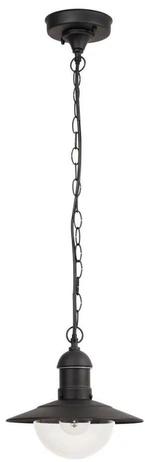 Brilagi - Vonkajšie závesné svietidlo MOLDE 1xE27/60W IP44 čierne