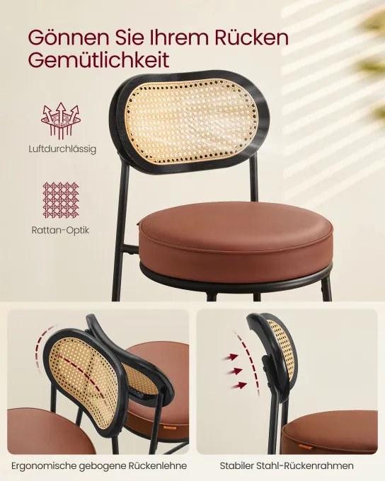 Barová stolička set 2 ks LBC097K01 (2 ks)