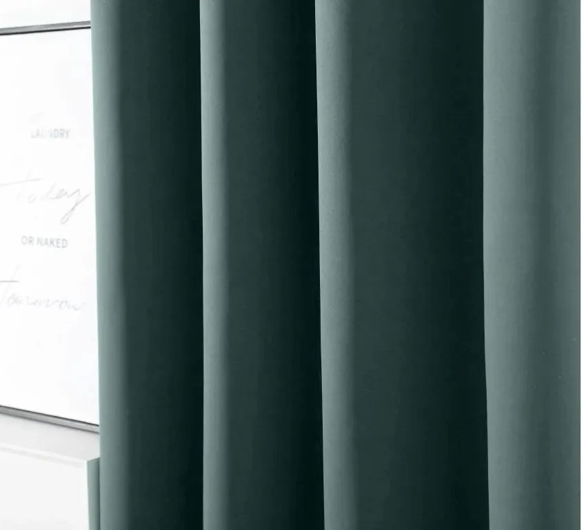 Tyrkysový záves OXFORD 140x250 cm Zavesenie: Riasiaca páska