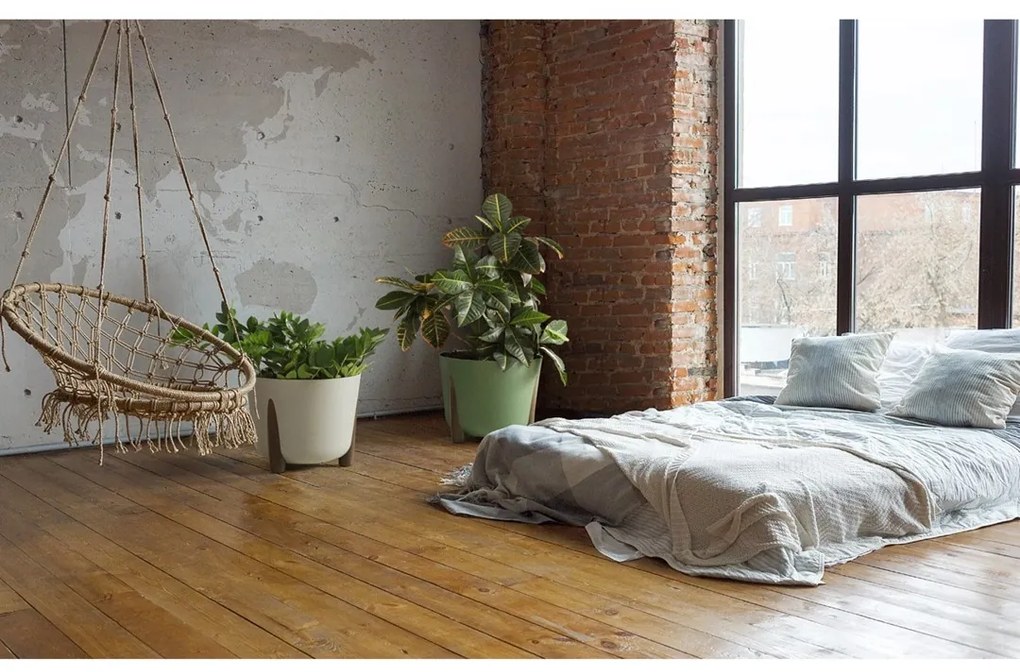 Kvetináč MOSS ECO III 34 cm čierny