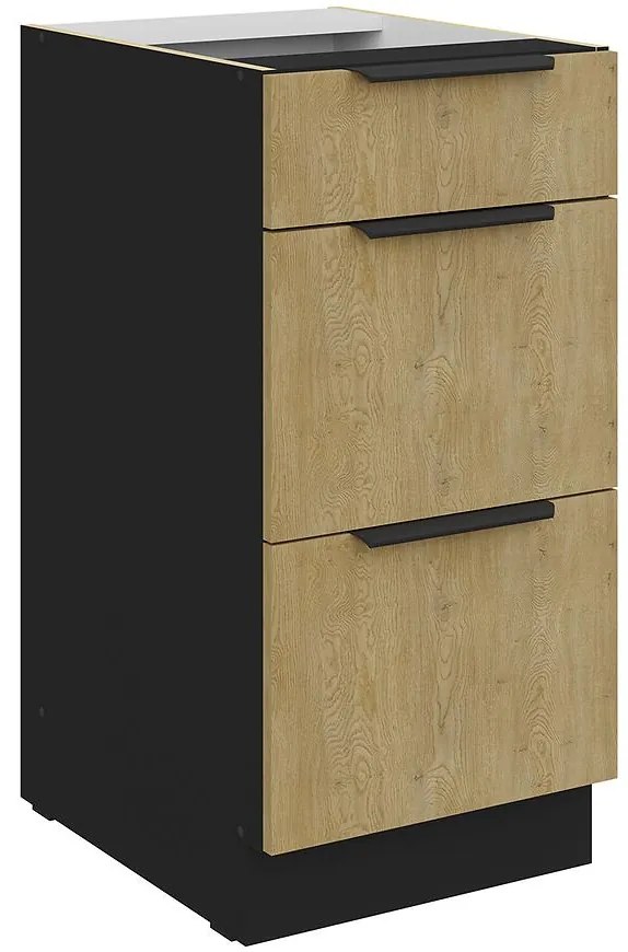 Kuchynská skrinka Cremona Bl 40d 3s Bb