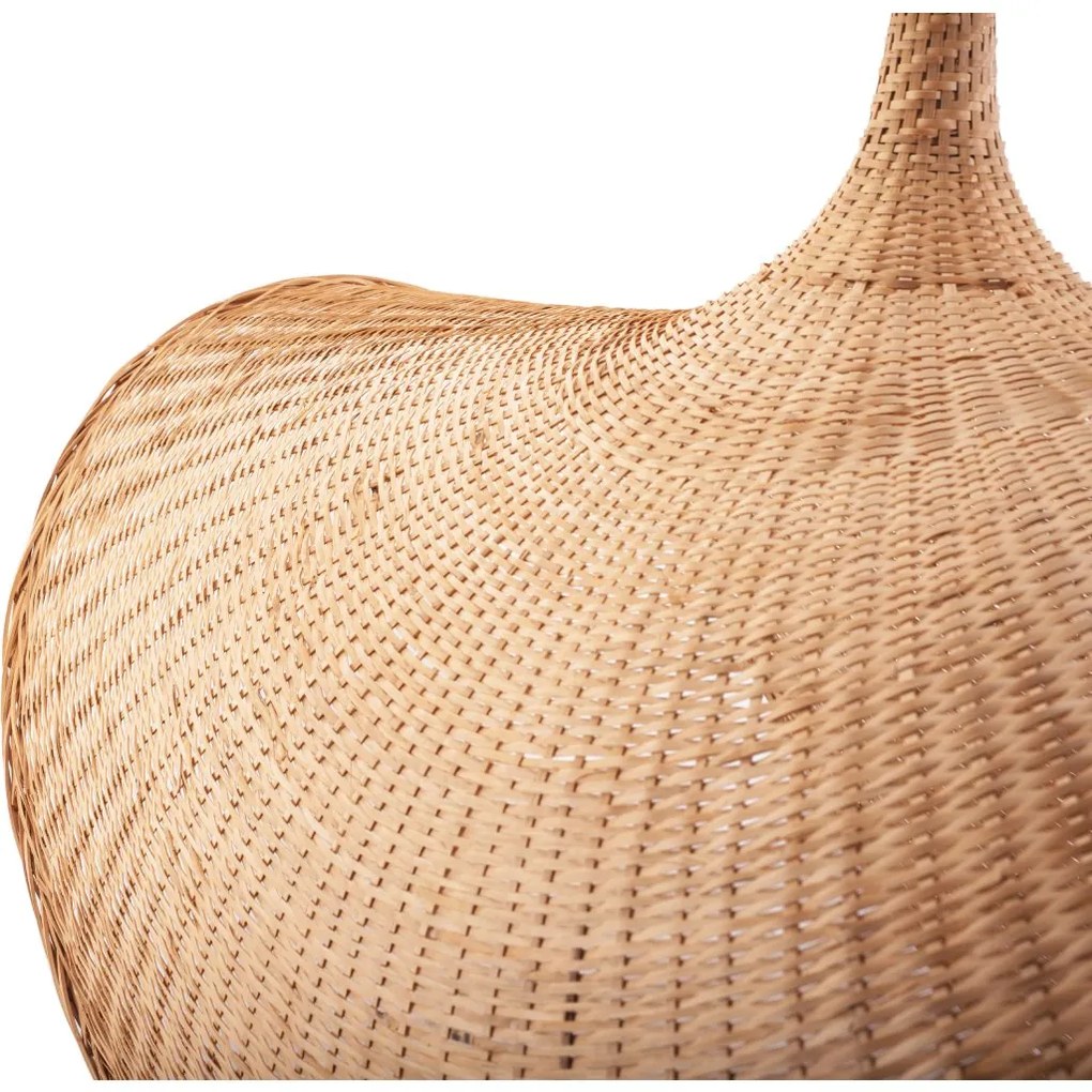 Toolight Boho, závesné svietidlo 1xE27 APP1577-5C, prírodná hnedá, OSW-03800