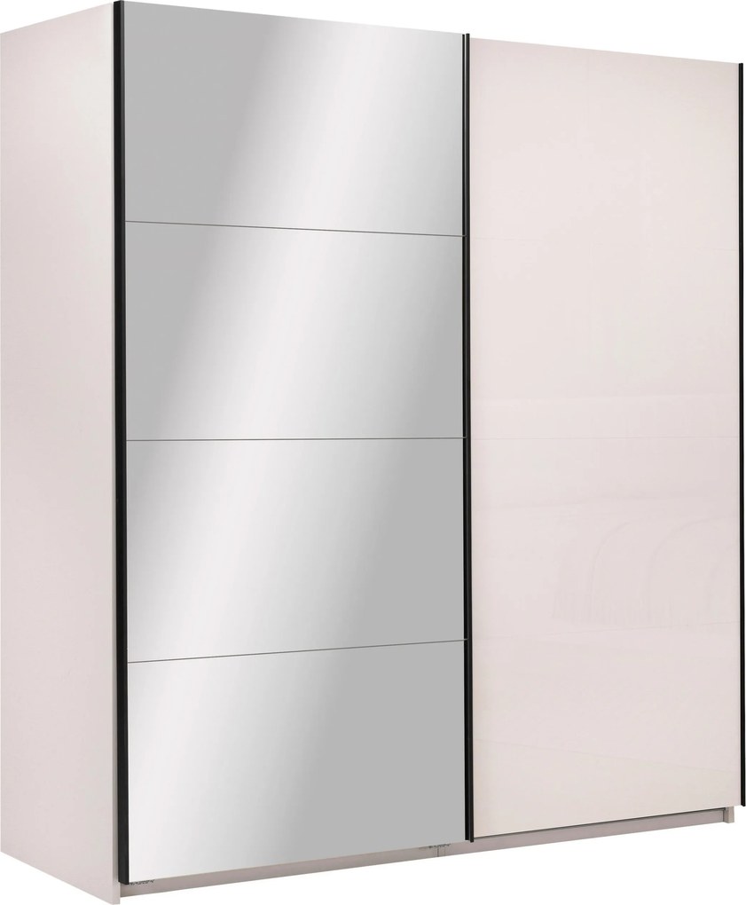 XXXLutz SKRIŇA S POSUVNÝMI DVERAMI, kašmírová, 200/210/62 cm P & B - Skrine - 000885000908