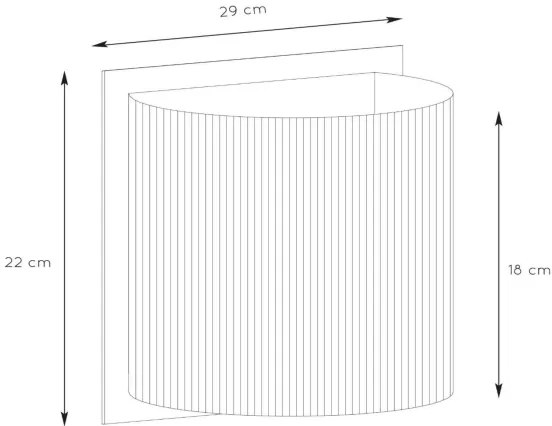 Lucide 03229/01/30 - Nástenné svietidlo MAGIUS 1xE27/40W/230V bambus