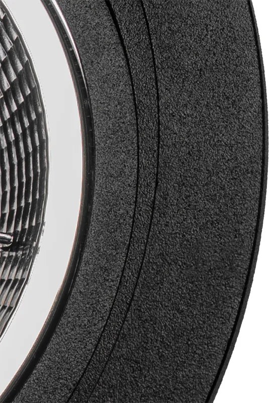 Sada 6 ks Moderné zapustené bodové čierne nastaviteľné - skľučovadlo 111