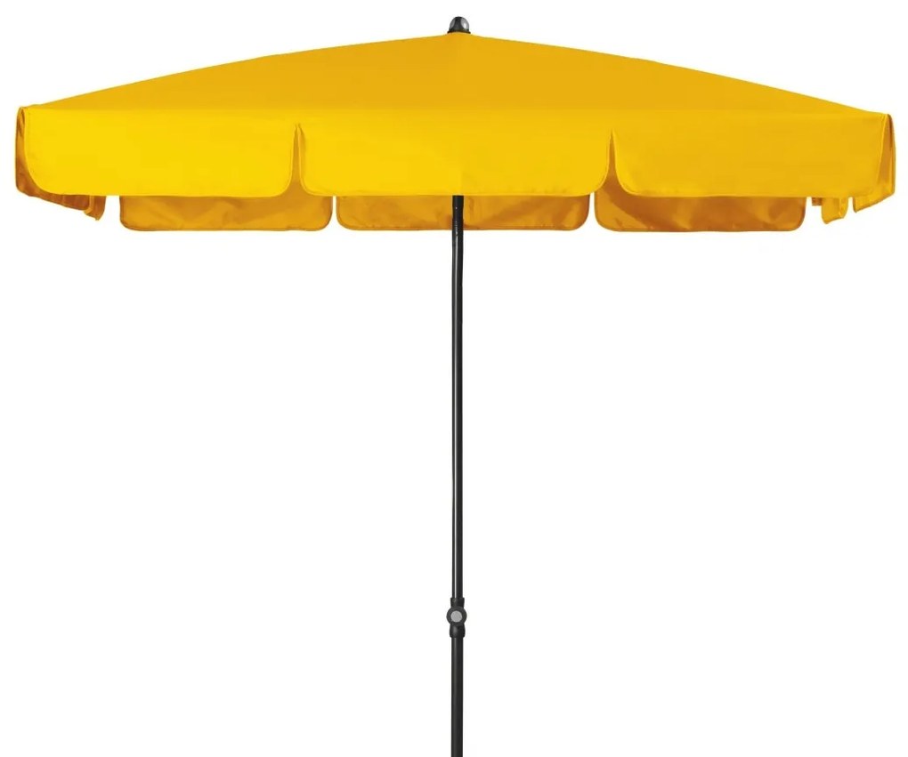 Doppler SUNLINE WATERPROOF 185 x 120 cm – naklápací slnečník žltá (kód farby 811), 100 % polyester