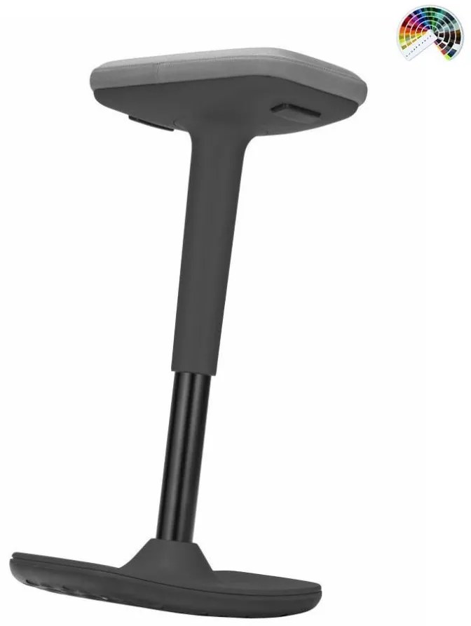 Balančná stolička LEO čalúnenie ERA pre prácu v sede i v stoji