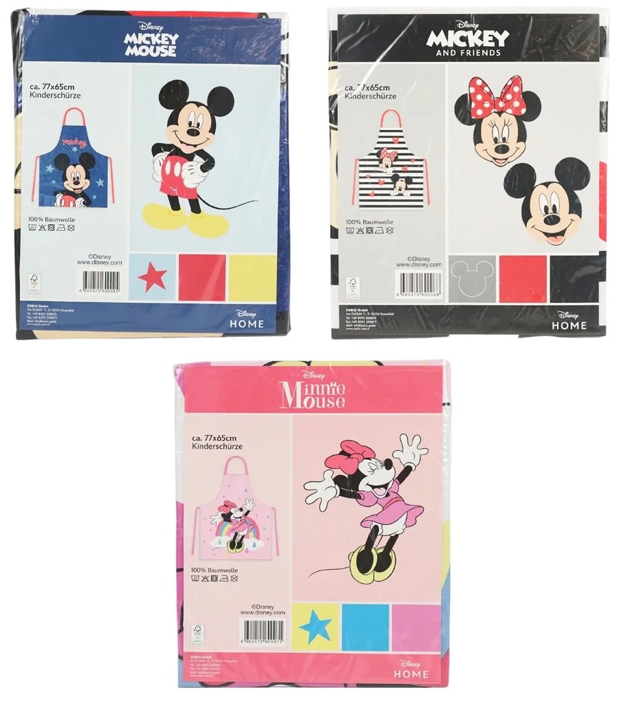 Detská zástera MICKEY MOUSE - viac farieb Farba: Modrá