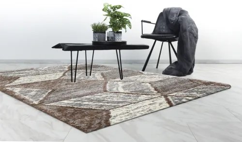 Koberce Breno Kusový koberec HARMONY 402/beige-silver, viacfarebná,200 x 290 cm