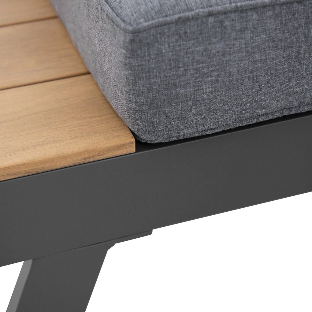 Doppler LIVORNO LOUNGE rohová záhradná súprava - VYSTAVENÝ TOVAR (N467)