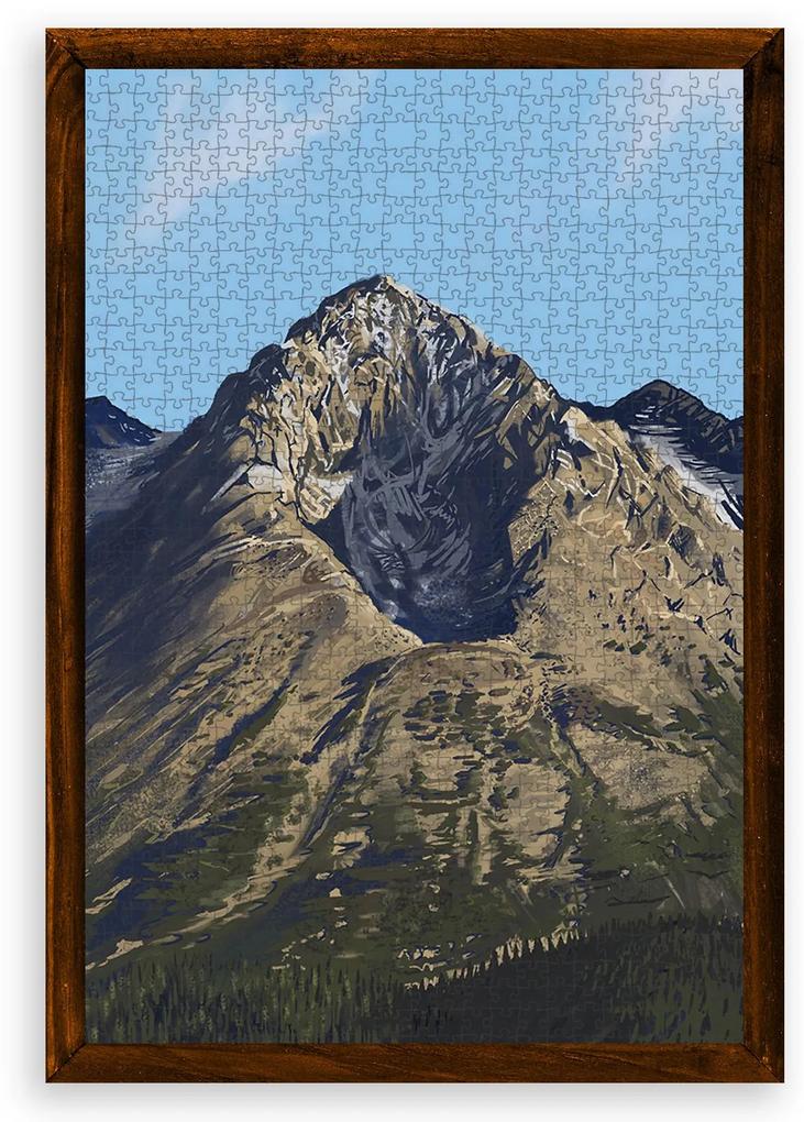 Puzzle Gerlachovský štít - 1000 dielikové (48x68cm) - 39,9€