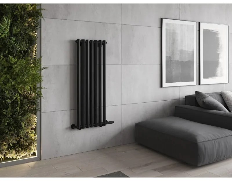 Mexen Texas, vykurovacie teleso 1200 x 460 mm, 502 W, čierna, W203-1200-460-00-70