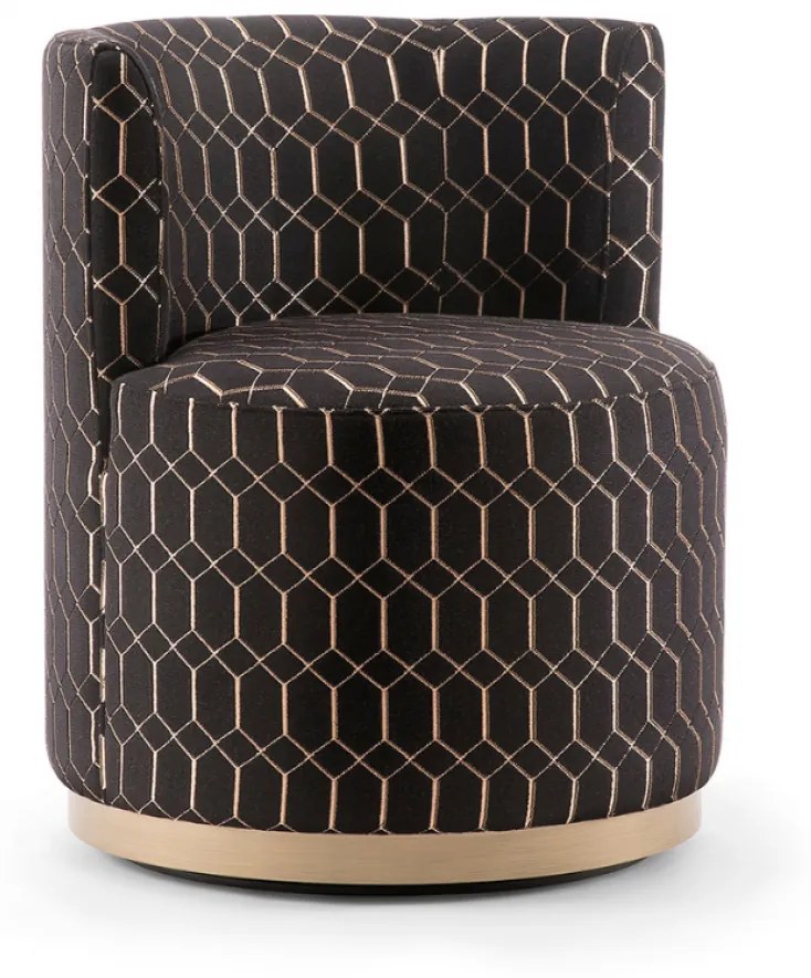 CHARLOTTE ČALÚNENÉ OTOČNÉ KRESLO otočné kreslo