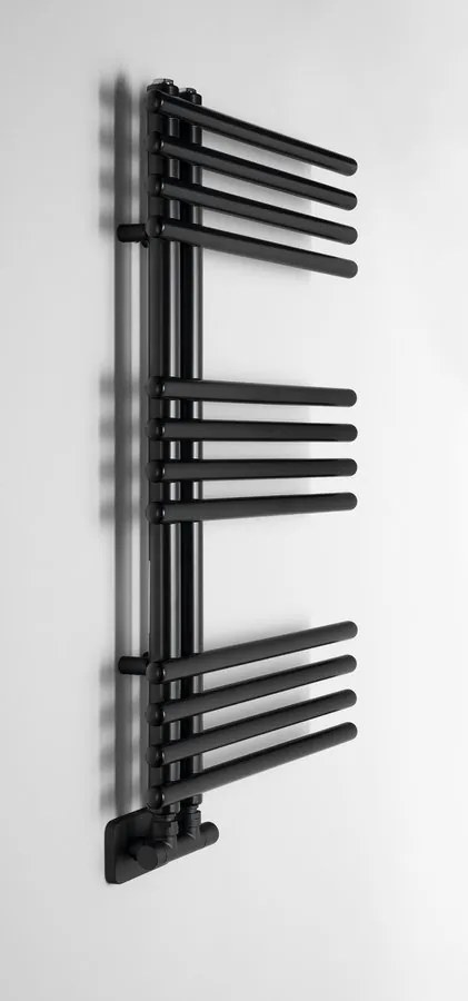 Sapho Sapho, NYMPHA vykurovacie teleso 500x800mm, čierná mat, LLN80B