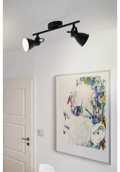 Eglo 98398 - LED Bodové svietidlo SERAS 2xGU10/3,3W/230V