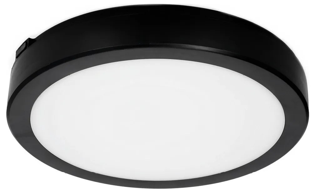LED Kúpeľňové stropné svietidlo so senzorom NAIROS LED/24W/230V IP65 čierna + DO