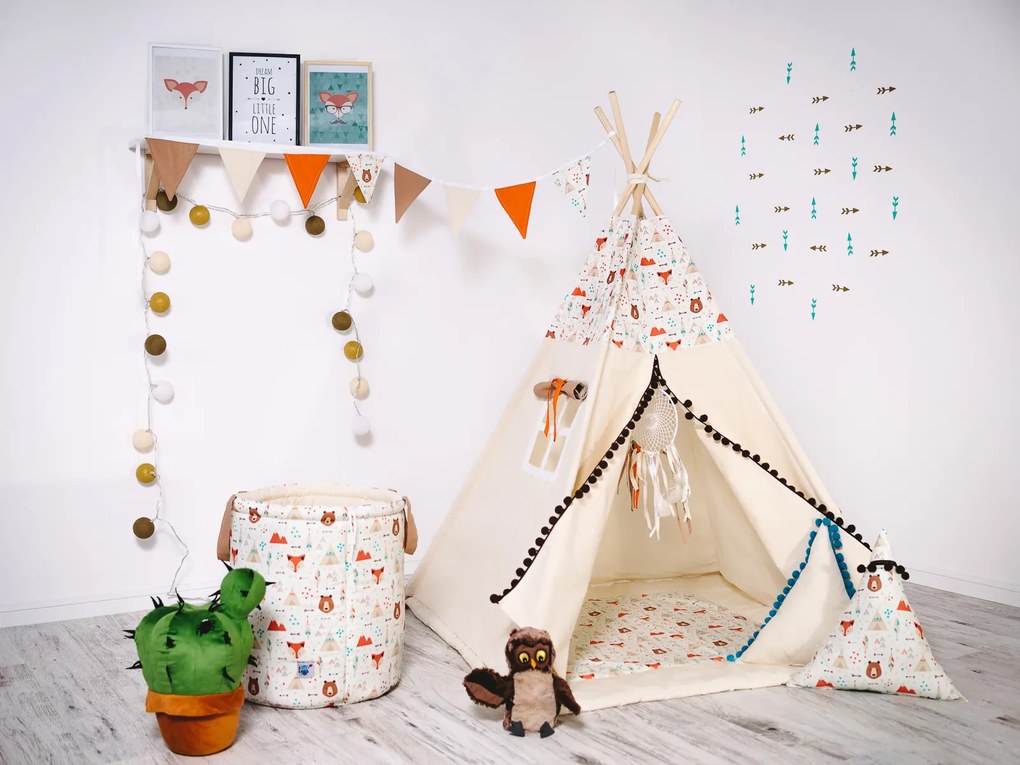 Teepee stan set Môj priateľ myšiak varianta: standard