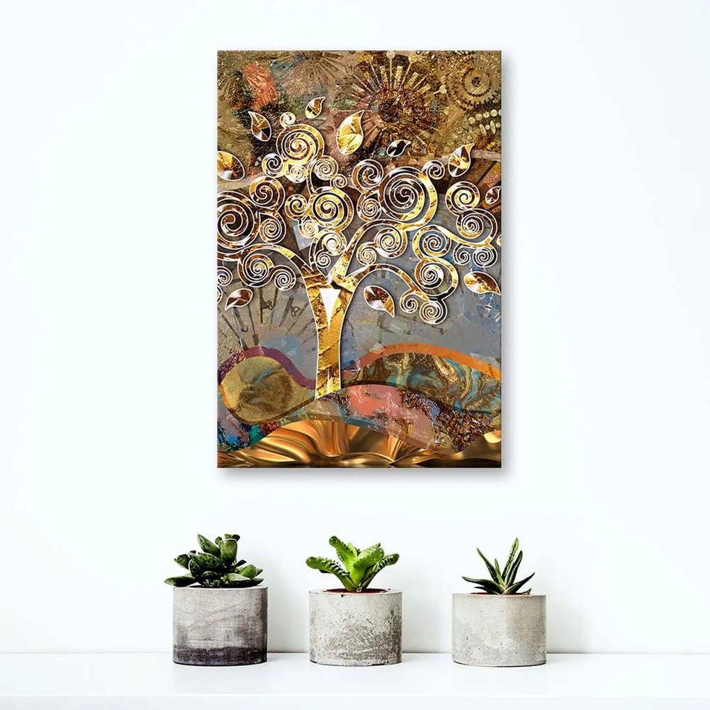 Gario Obraz na plátne Strom života - Gustav Klimt, reprodukcia Rozmery: 70 x 100 cm