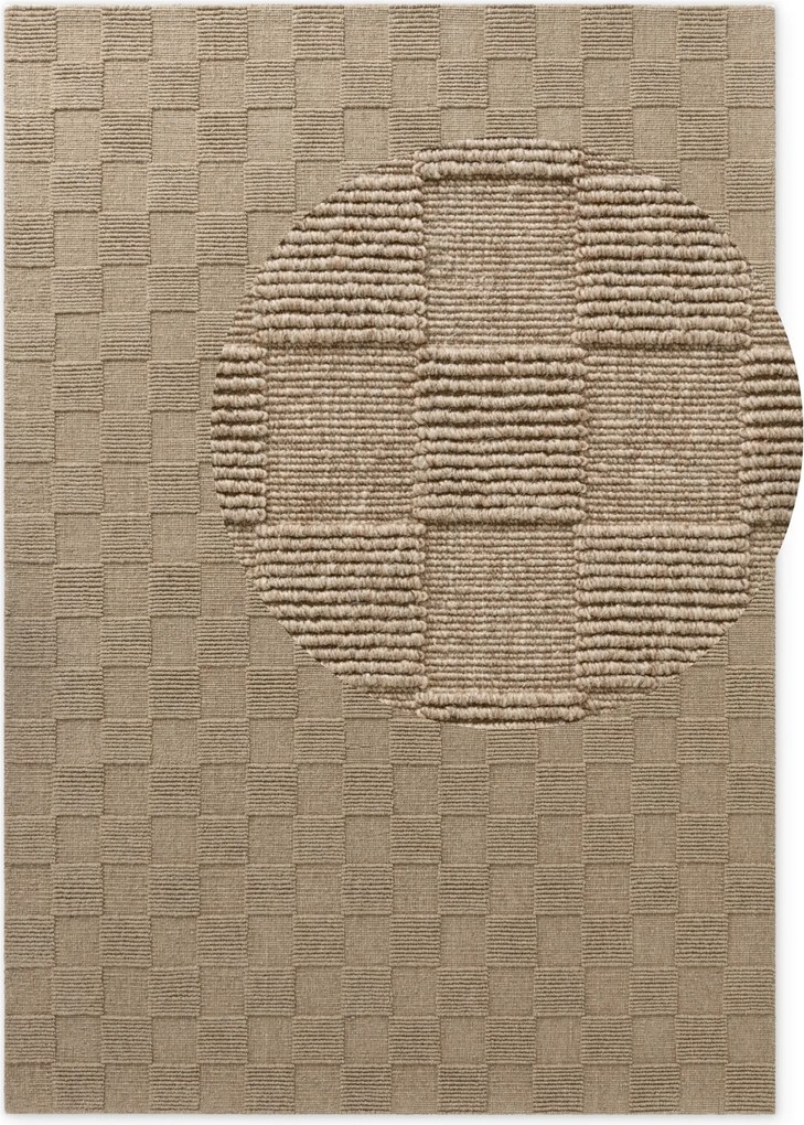 Villeroy & Boch, Kusový koberec Villeroy & Boch Scala 106267 Caramel, 120x170, hnedá, obývacia izba