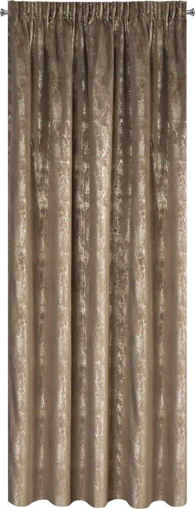 ZATEMŇOVACÍ ZÁVES NA PÁSKE INGRID 140X270 CM VZOROVANÁ