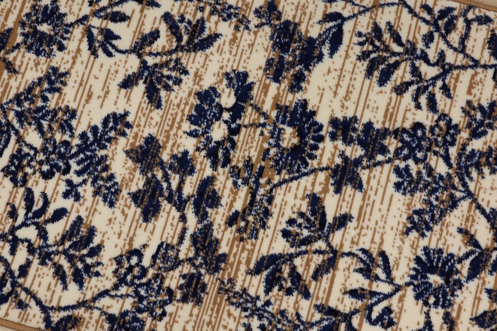 Alfa Carpets, TRHÁK: Kusový koberec Flowers beige, 190x280, béžová, obývacia izba