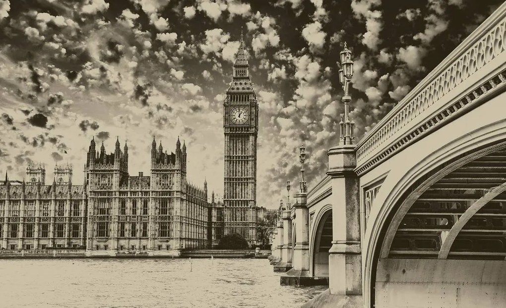 Fototapeta - Elizabeth Tower (152,5x104 cm)