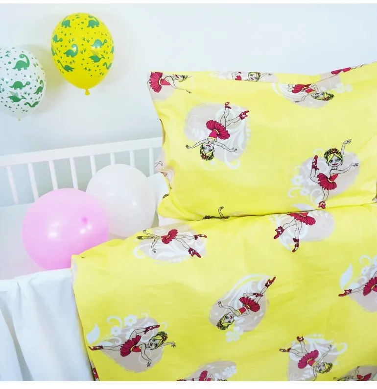 Obliečky detské bavlnené Victoria EMI, Detský set 90x130 + 45x65