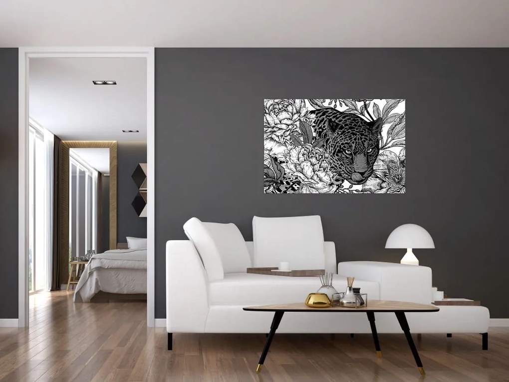 Obraz - Exotická záhrada (90x60 cm)