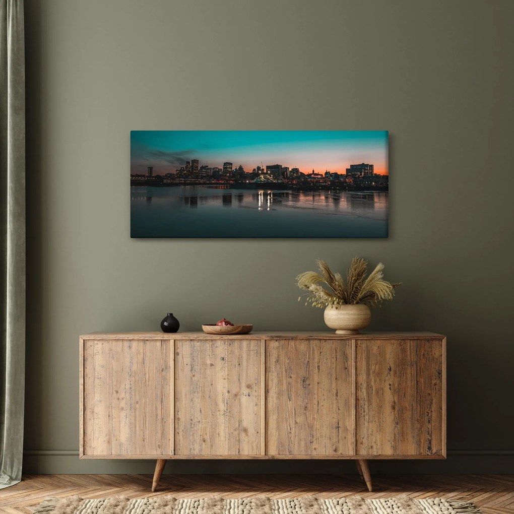 Obraz veľkomesta (120x50 cm)