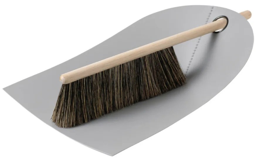 Normann Copenhagen Metlička a lopatka Dustpan &amp; Broom, light grey