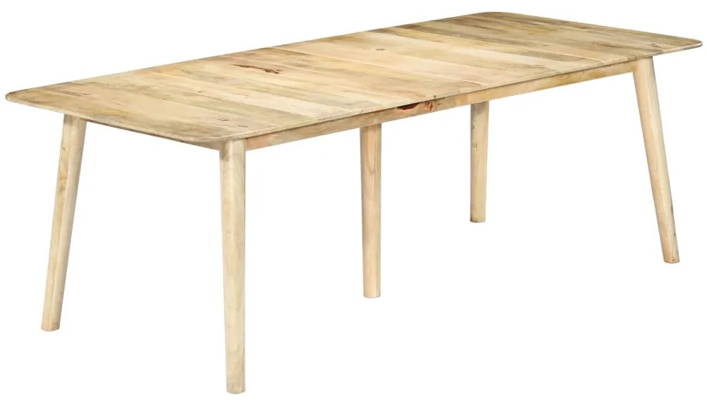 vidaXL Jedálenský stôl 220x100x76 cm, mangový masív
