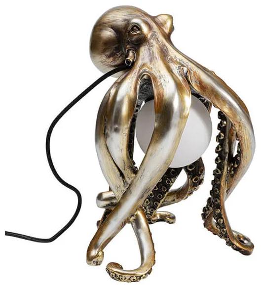 Animal Octopus stolová lampa zlatá
