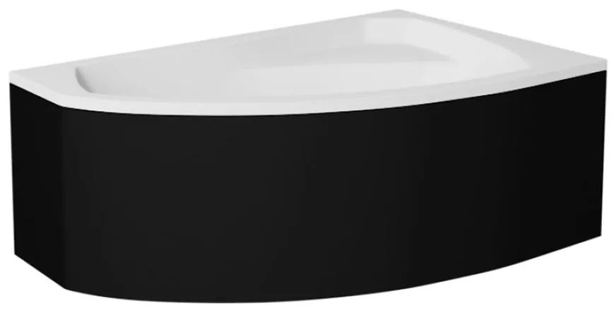 Panel na vaňu Rima 160/100 P/L čierna