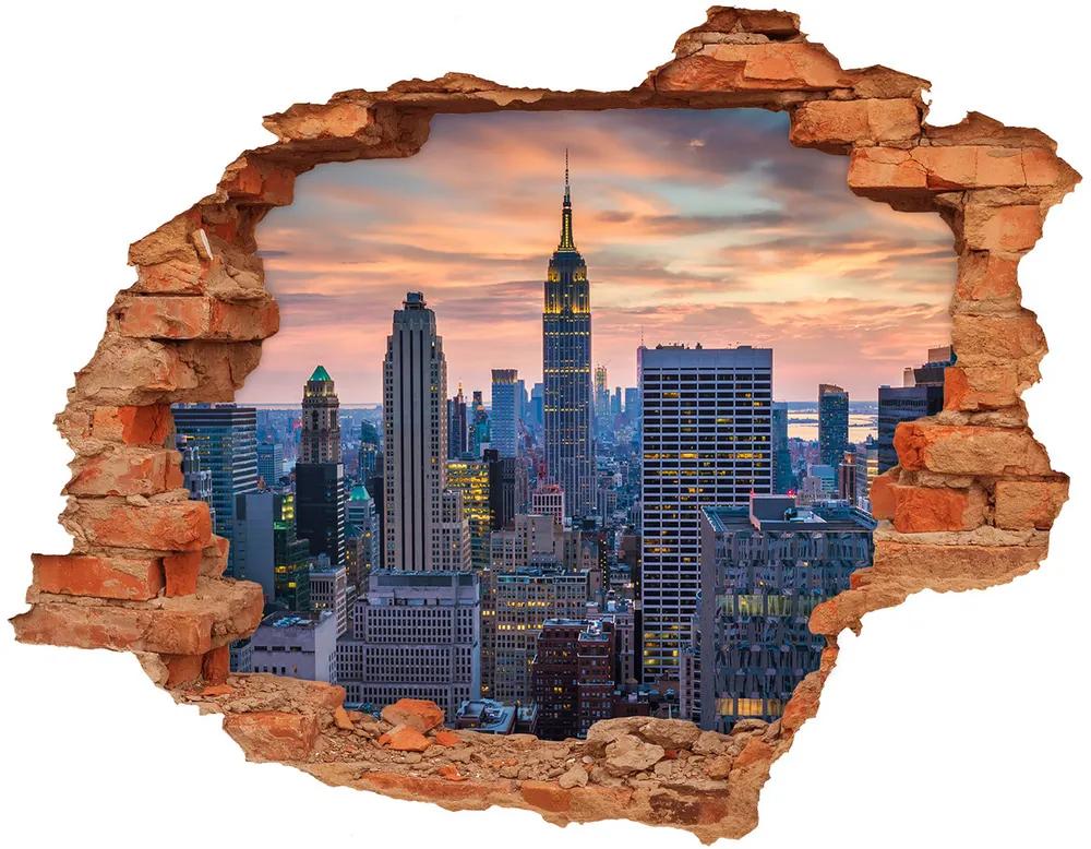 Diera 3D v stene na stenu Manhattan new york city nd-c-131426283