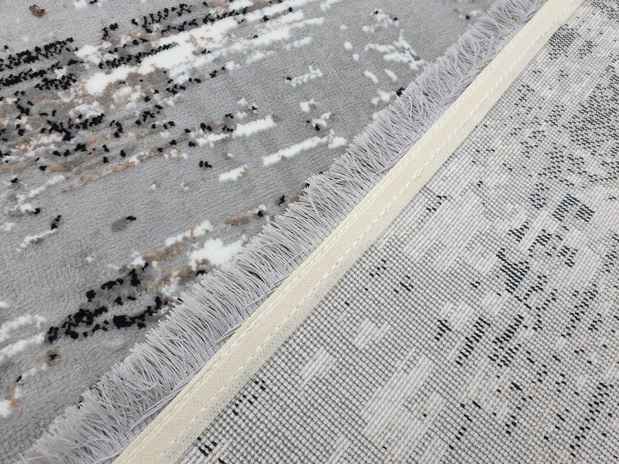 DC Koberec Exclusive 200 sivá čierna Rozmer: 80×150 cm