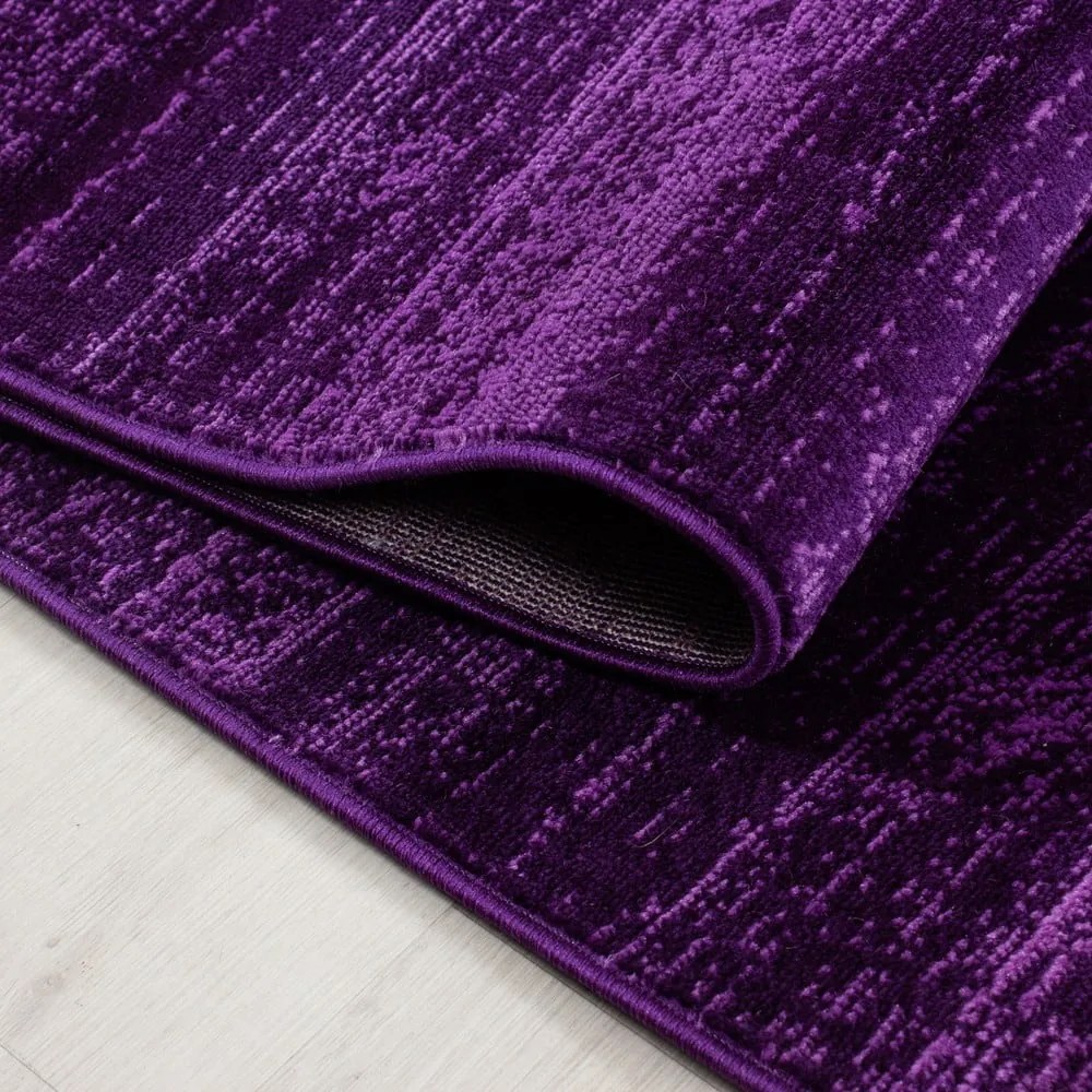 Tmavofialový behúň 80x300 cm Plus – Ayyildiz Carpets