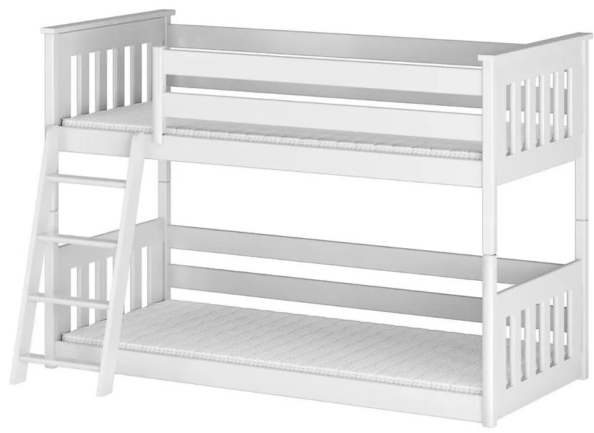 Posteľ Kevin 90x200 white