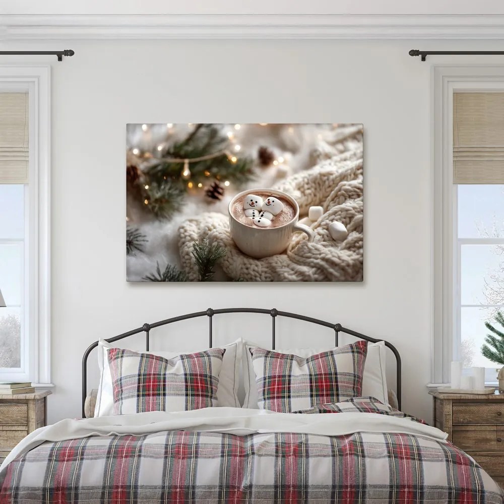Obraz vianočná pohoda s kakaom