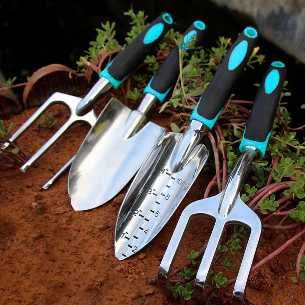 Súprava 6 ks záhradného náradia FUNAF modrá