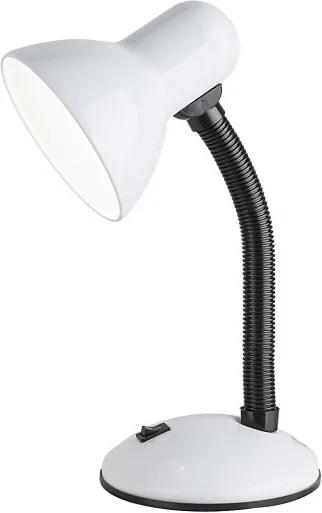 Rábalux 4168 Pracovné Stolné Lampy Dylan biely kov E27 MAX 40W IP20