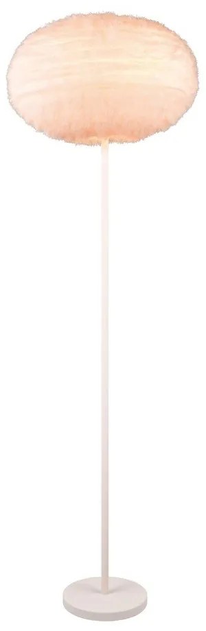 Krémová stojacia lampa (výška 154 cm) Furry – Trio