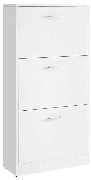 Trojúrovňový botník VASAGLE LBC03WT