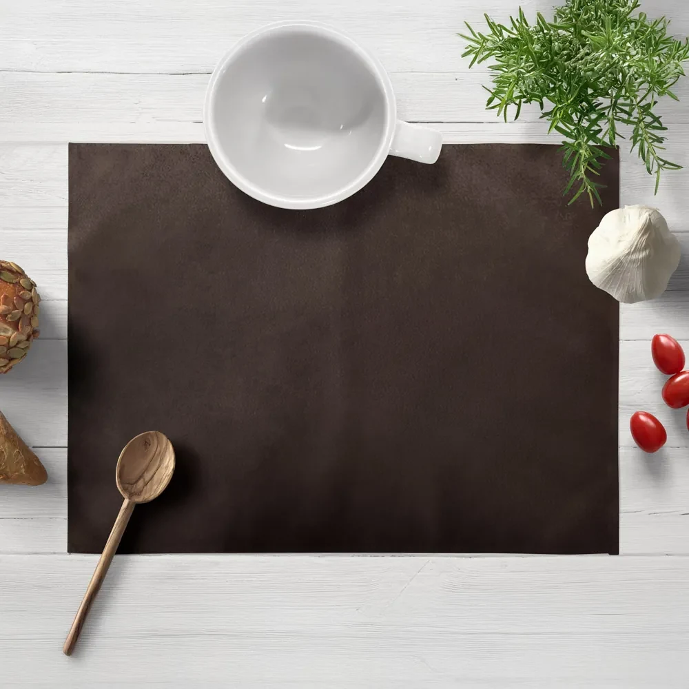 Biante Zamatové prestieranie na stôl Velvet Prémium SVP-016 Tmavo hnedé 30x40 cm