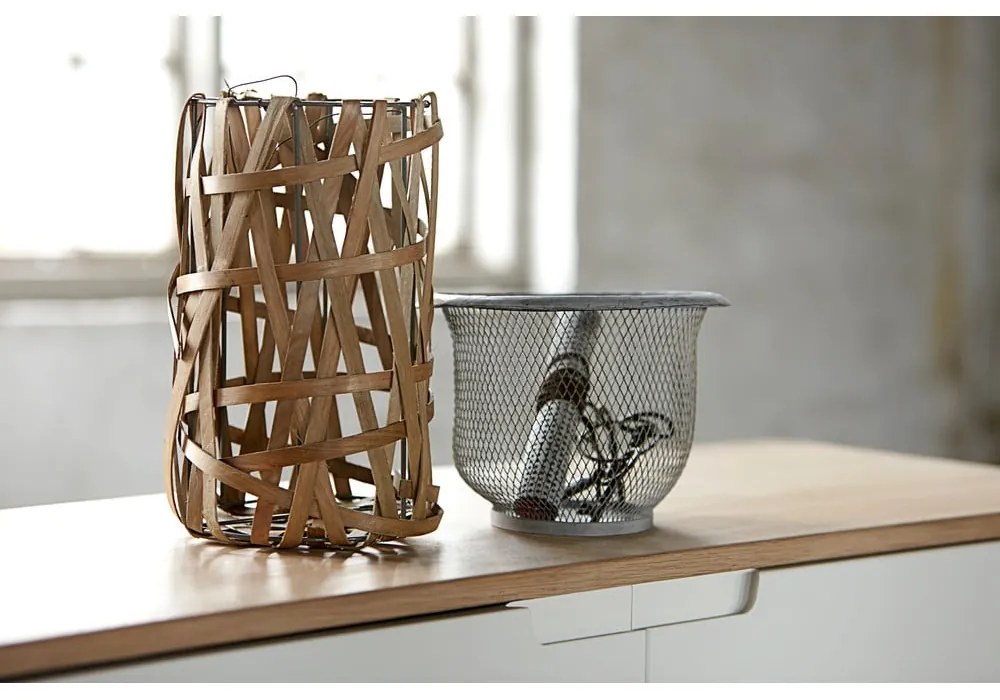 Nízka komoda z dreva bieleho duba Unique Furniture Amalfi