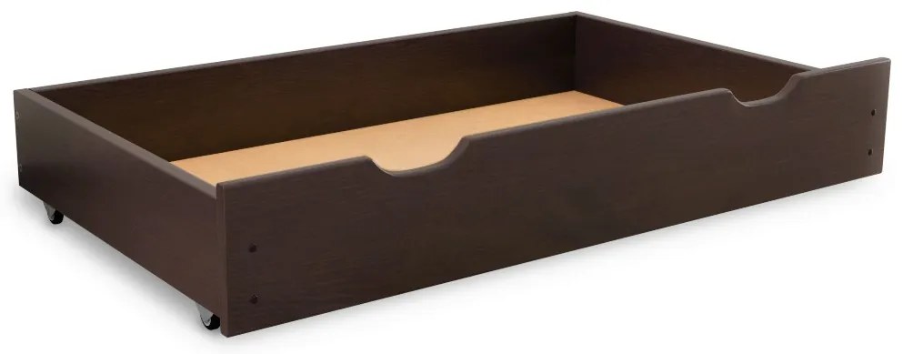 Úložný box pod posteľ 150 cm, orech
