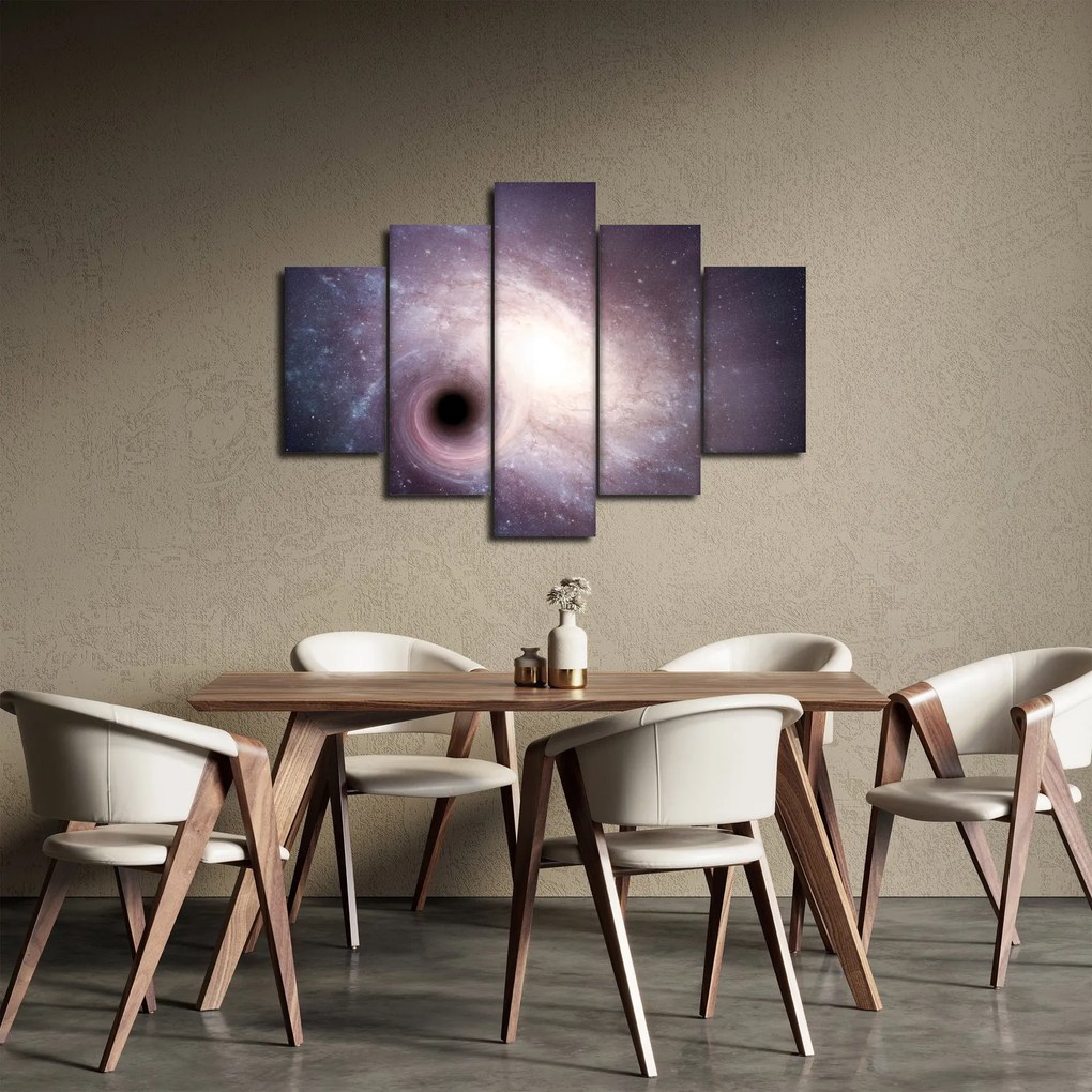 Obraz - Špirálna galaxia (150x105 cm)