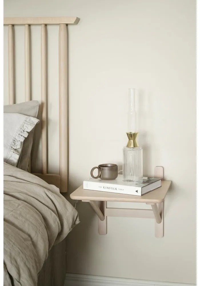 Nočný stolík v dekore duba s poličkami Camrose - Rowico