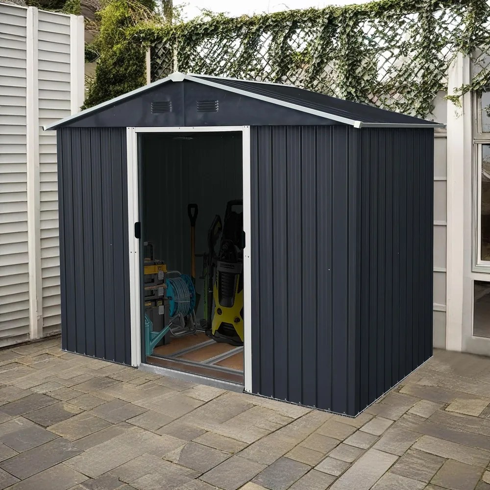 Záhradný domček na náradie Avenberg 2,36 x 1,31 m ANTRACIT SD-YX48-H154C