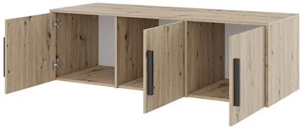 Nadstavec na šatníkovú skriňu Korku D3, Farby: Dub artisan